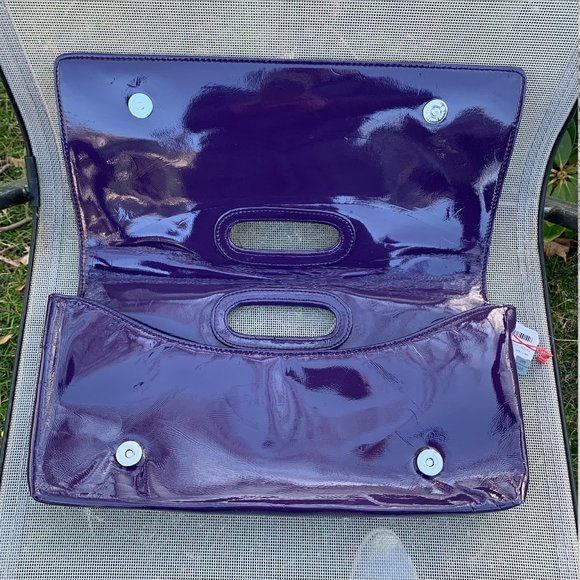 💗 HOST PICK 💗    Miss Sixty Collection Patent-Look Clutch Bag, NWT - Picture 4 of 11